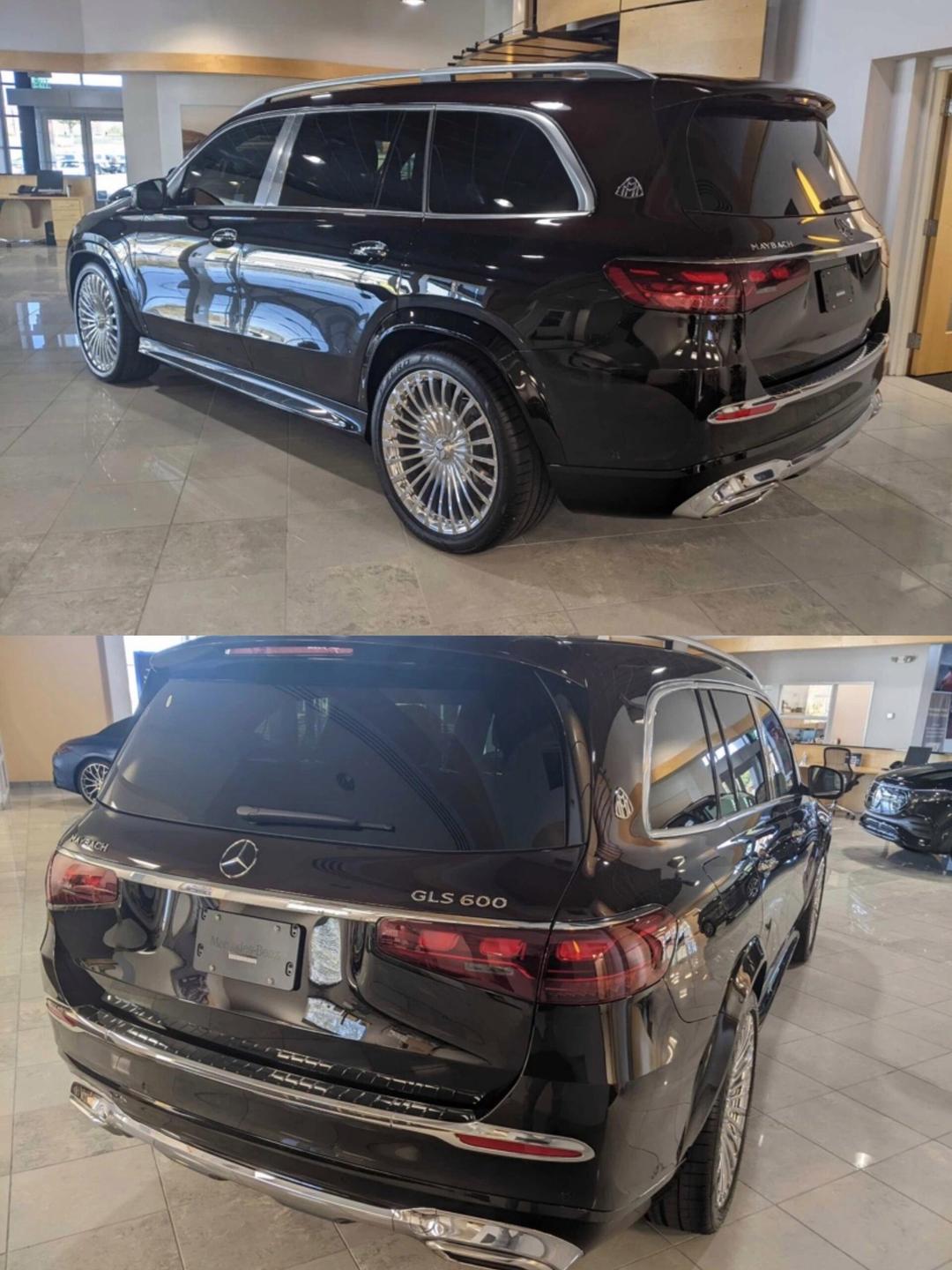 成都平行进口奔驰迈巴赫GLS级墨版价格优惠86万
