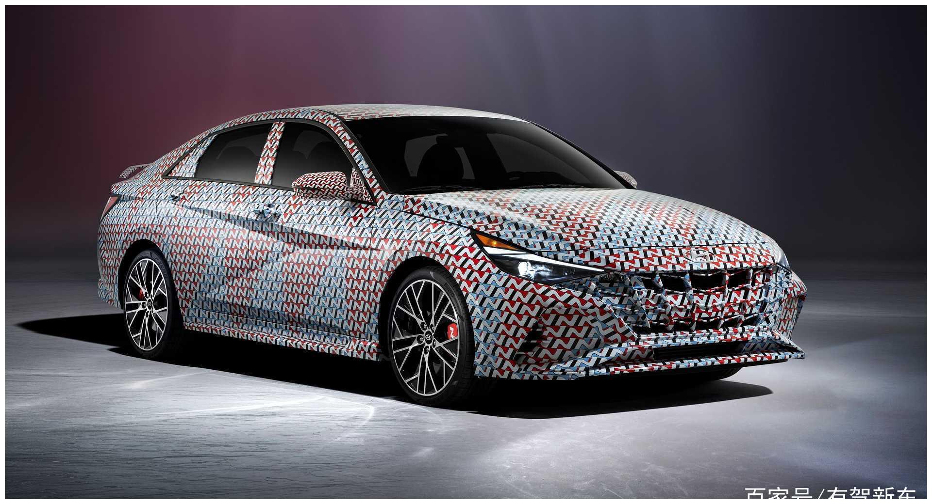 全新一代现代伊兰特实车谍照曝光