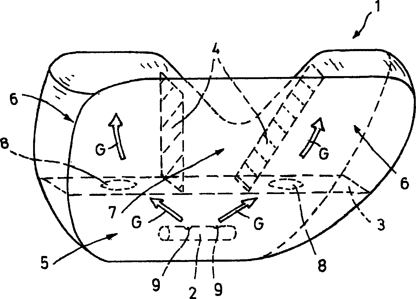 福特申请向下充气式安全气囊专利福特申请向下充气式安全气囊专利