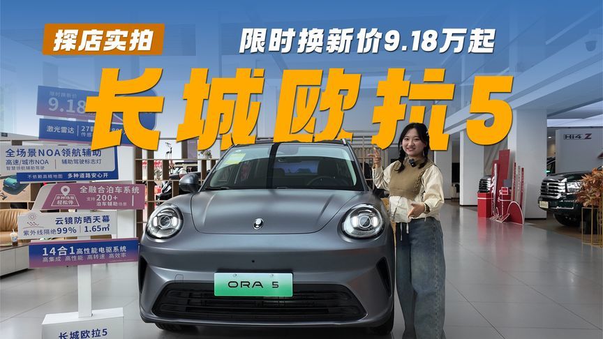 长城一车多动力平台首款车型 欧拉5上市限时换新价9.18万起